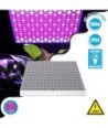 GloboStar® 85954 Grow Light Panel Full Spectrum LED Φωτιστικό Ανάπτυξης Φυτών Θερμοκηπίου SMD 2835 100W 160° AC230V IP54 Εσωτερικού Χώρου για Κάλυψη Επιφάνειας 1m x 1m Πλήρους Φάσματος Φωτισμού